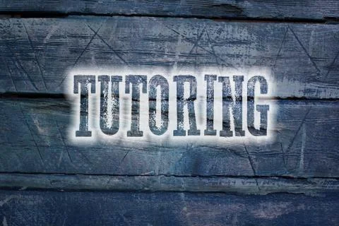 Tutoring concept Stock Illustration