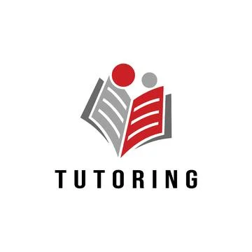 Tutoring Course Class Academic Book Study Education School Logo Template Stock Illustration