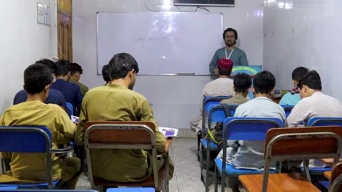 Tutoring Within the Classroom Stock Footage 274474761