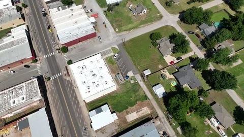 Tuttle Oklahoma Aerial 10 Video stock 276435898