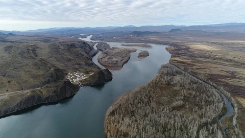 Tuva - river01 Stock Footage 122609941