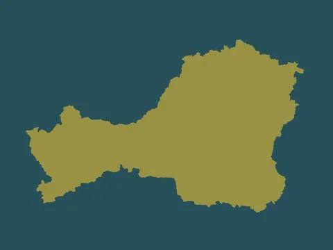 Tuva, Russia. Solid color shape Stock Illustration