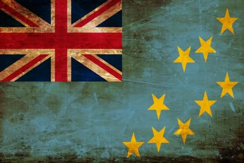 Tuvalu flag Stock Illustration