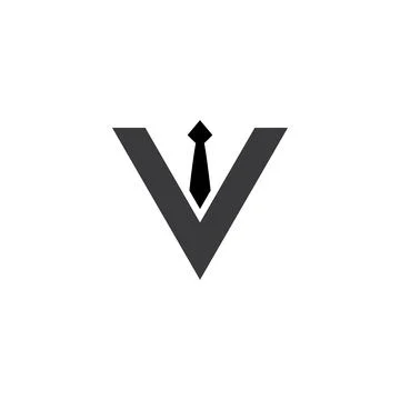 Tuxedo Logo Template vector symbol Stock Illustration