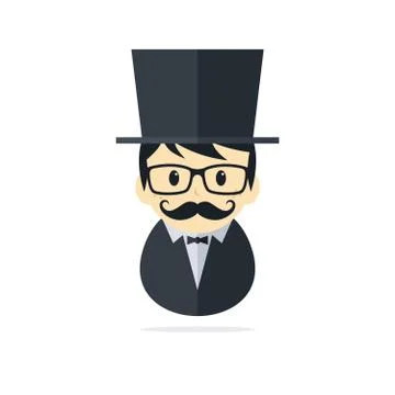 Tuxedo man Stock Illustration