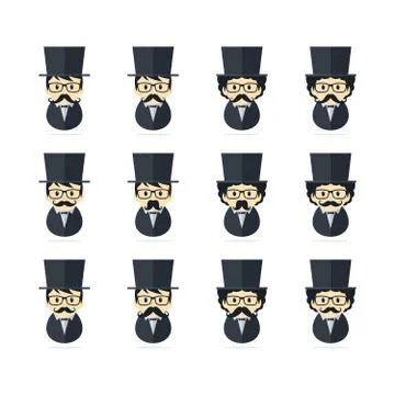Tuxedo man Stock-Illustration