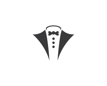 Tuxedo vector icon illustration design Stock Illustration