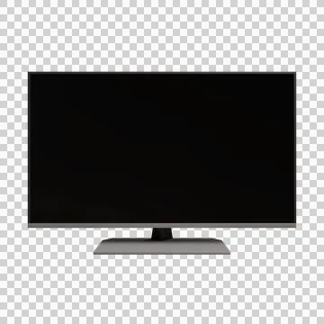 TV 3D Design Element Illustrazione stock