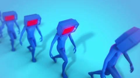 TV Addicts Stock Footage 262748457