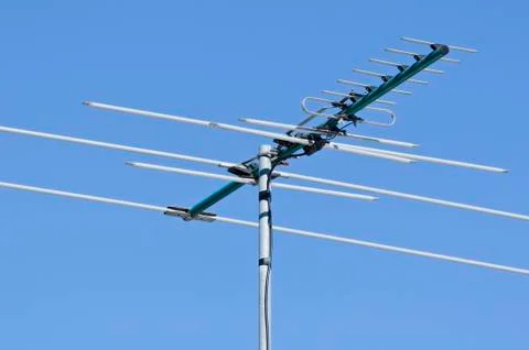 Tv aerial Stock Photos