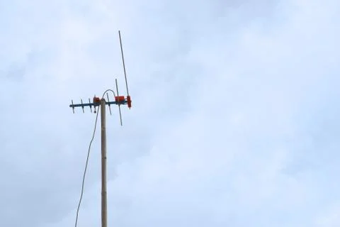 Tv antenna Foto stock