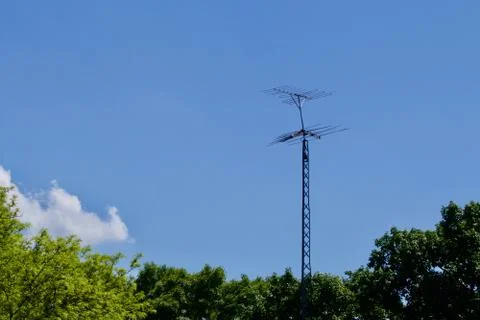 TV Antenna Stock Photos