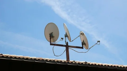 TV Antennas Video stock 83996094