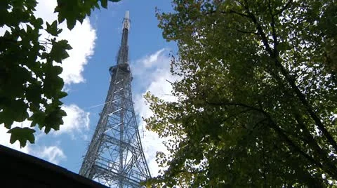 TV broadcast tower Stock-Footage 22636931