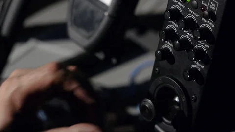 TV camera control crane Stock Footage 69919552