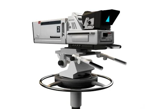 Tv camera Stock Illustration