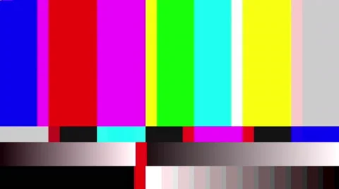 TV Color Bars Video Background 1540 - 4K Stock Footage 40351445