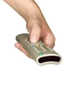 TV control Stock Photos