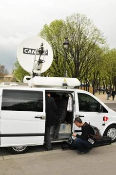 Tv crew Stock Photos