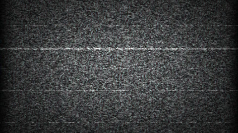 TV Damage Noise Filter Overlay, VHS Interference and Screen Distortion Stock-Footage 343712055