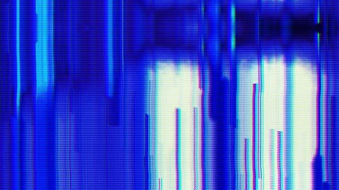 Tv digital distortion screen texture vj ... | Stock Video | Pond5