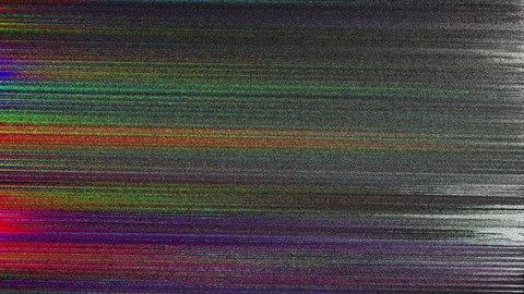 TV Distorted Signal Problems Glitch Stock Footage 123794038