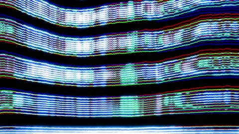 TV Electromagnetic Spectrum Waves Digita... | Stock Video | Pond5