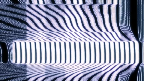 TV Electromagnetic Spectrum Waves Digital Noise with Static, Glitch Distortion Stock Footage 308166076