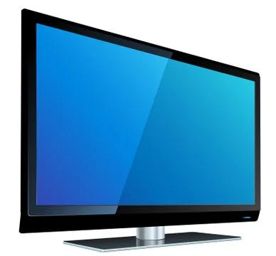 TV flat screen lcd Stock Illustration