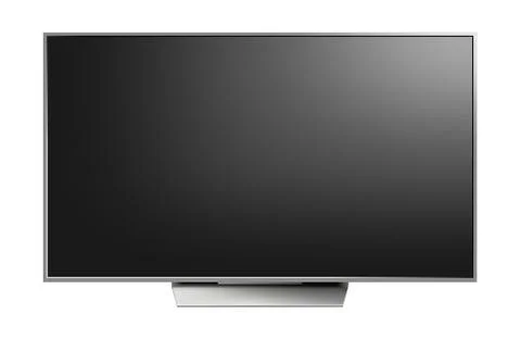 TV flat screen lcd  plasma realistic Stock Illustration