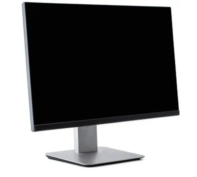 TV flat screen lcd, plasma, tv mock up. Black HD monitor mockup. Modern video Stock Photos