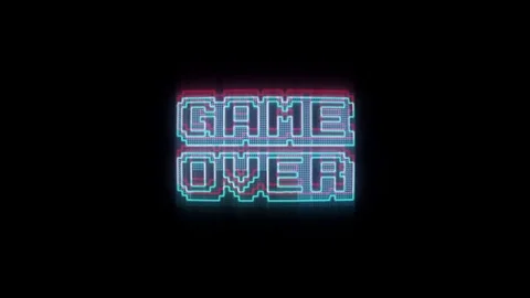 Retro 2024 game over