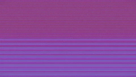 TV glitch VFX animation, intermittent television interference effect Stock Footage 139648743
