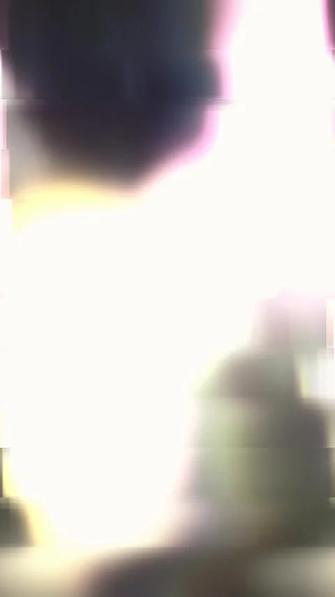 TV Grain Distortion Loop Vertical Video stock 331076863