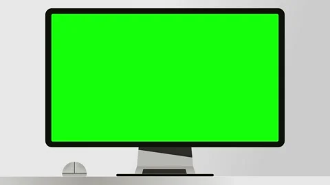 TV GREEN SCREEN Stock Footage 261485687