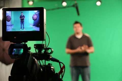 TV Host Stock Photos