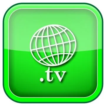 .tv icon Stock Illustration
