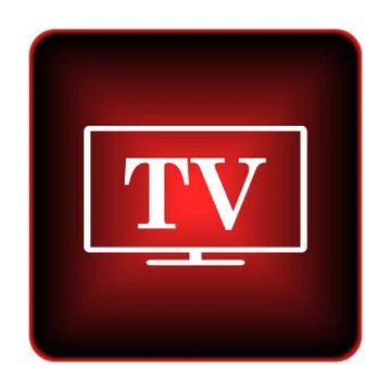 Tv icon Stock Illustration