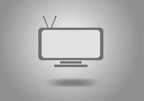 Tv icon. Stock-Illustration