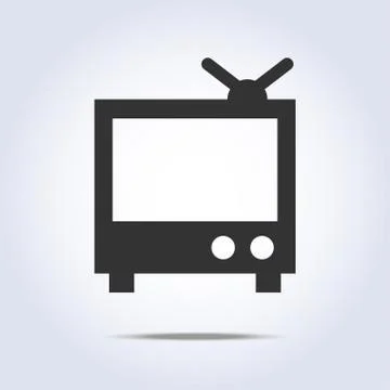 TV icon Stock Illustration