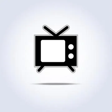 TV icon Stock Illustration