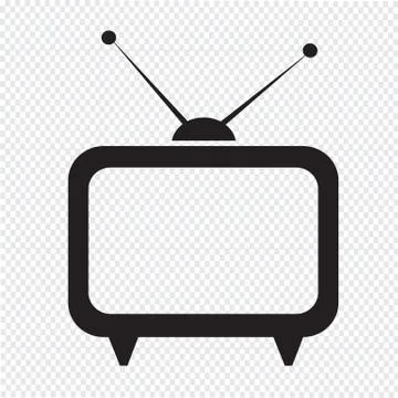TV icon Stock Illustration