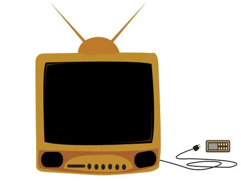 TV icon Stock-Illustration