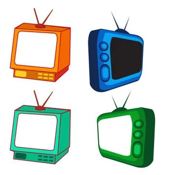 TV icon Stock-Illustration