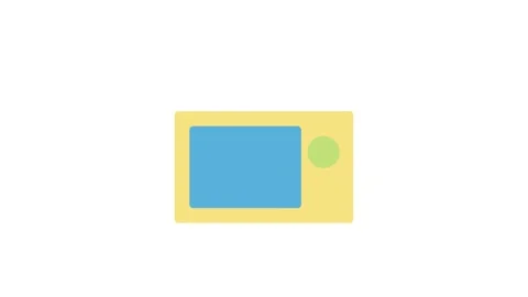 TV icon representing the Windows 10 operating system interface. Stock Footage 333572121