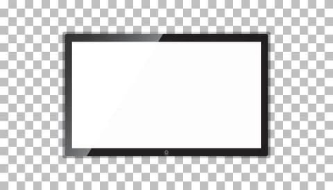 Tv Icon vector illustration in flat style isolated on isolated background. Te Stock Illustration