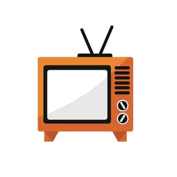 TV Icon Vector Illustration Stock Illustration