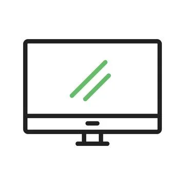 Tv icon vector image. Stock Illustration