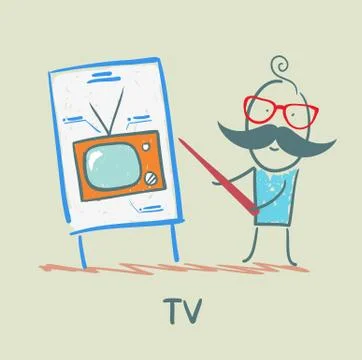 Tv Stock Illustration