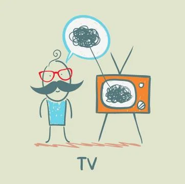 Tv Stock Illustration